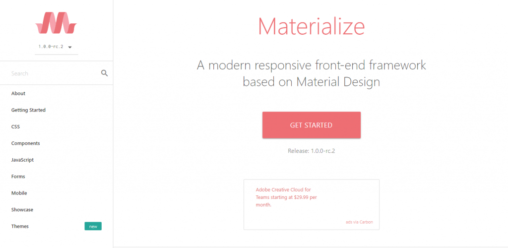 20 Best Material Design Frameworks and Libraries - TutsForWeb