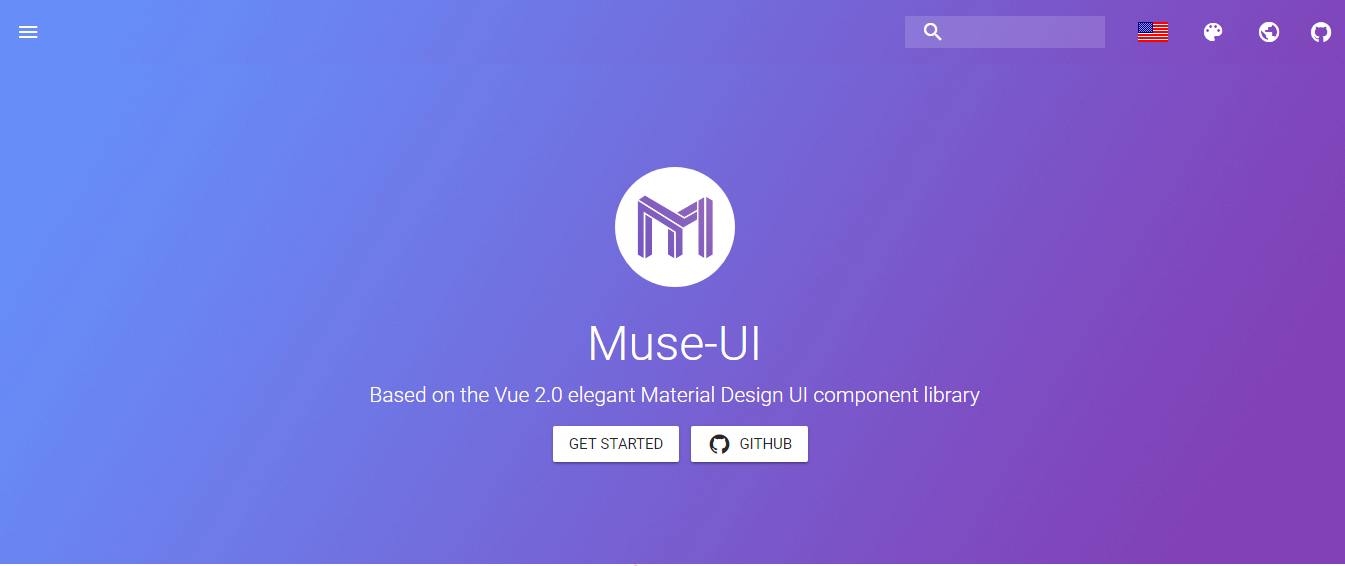 Muse-UI Material Design Framework