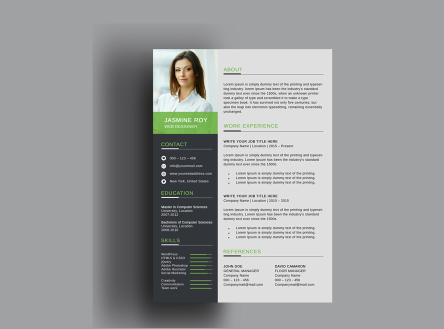 Clean CV/Resume Template