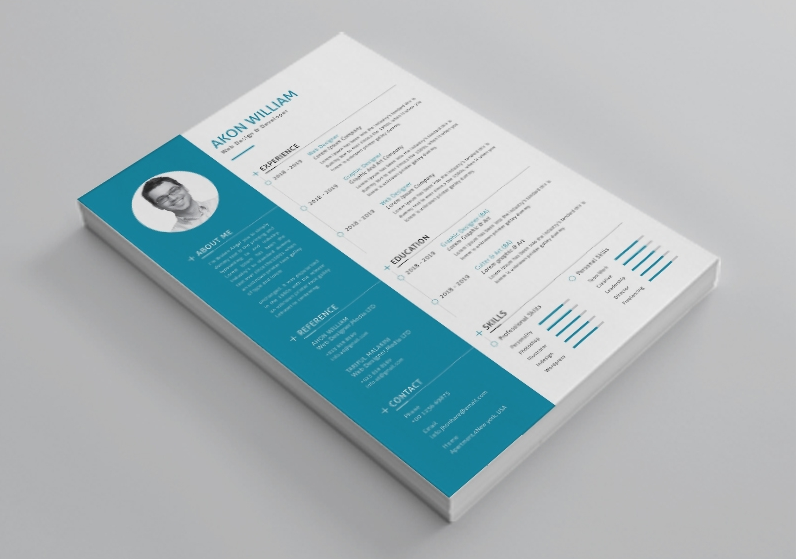 Free Resume Vector Template